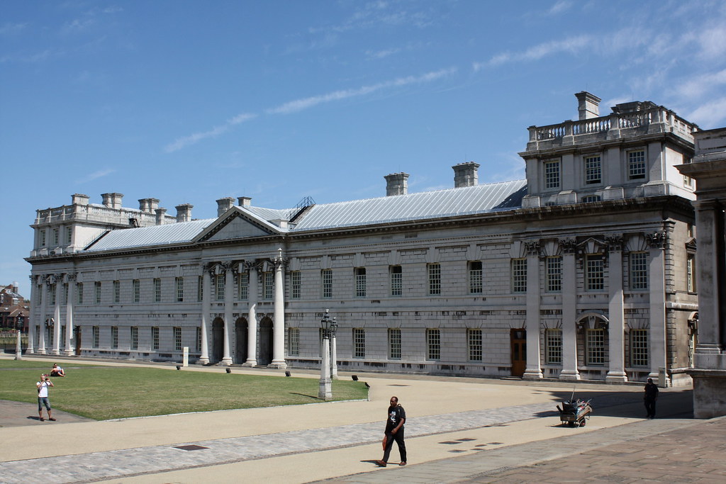 Queen Anne Court des Old Royal Naval College Greenwich Flickr