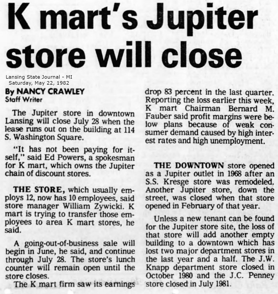 Kmart's Jupiter store will close114 S. Washington Square… Flickr
