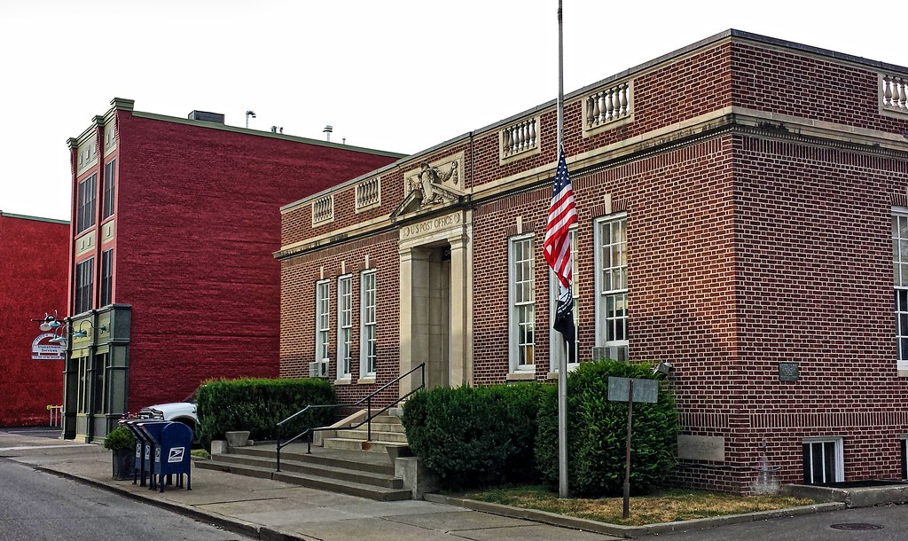 United States Post Office Owego NY nrhp 88002444 Kevin Stewart