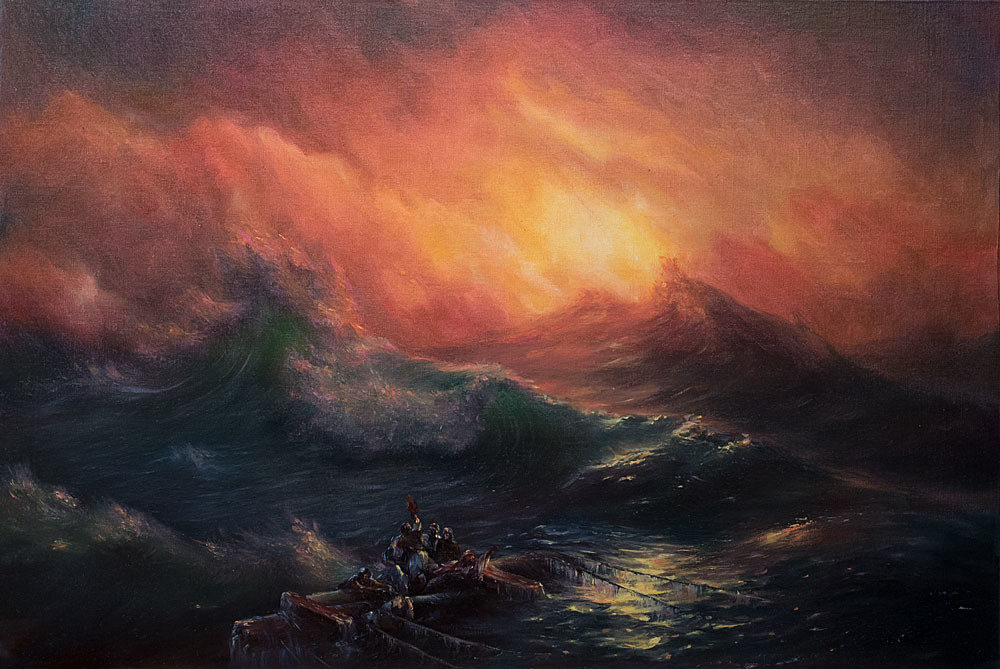 After Aivazovsky, The Ninth Wave A copy of “The Ninth Wave… Flickr