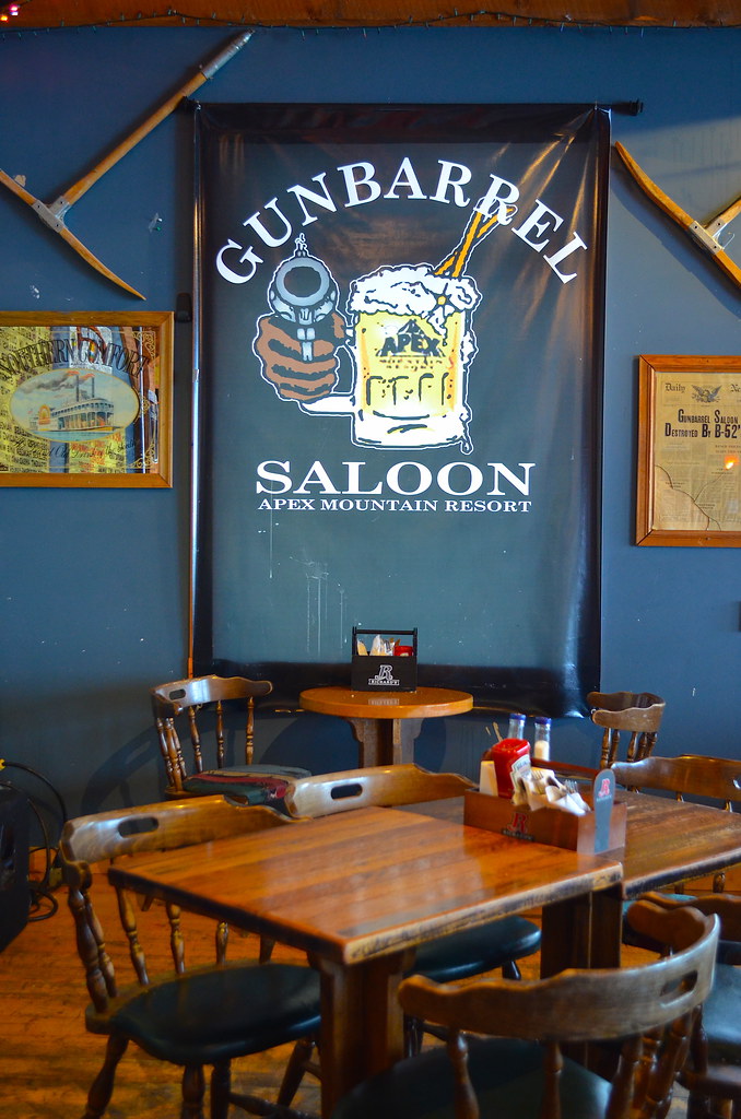 In The Gunbarrel Gunbarrel Saloon, Apex Mountain Resort ne… Flickr