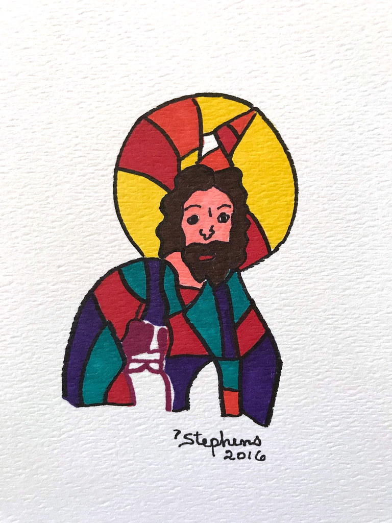 Jesus Shown in the Redlands Art Association gallery. 2016.… Flickr