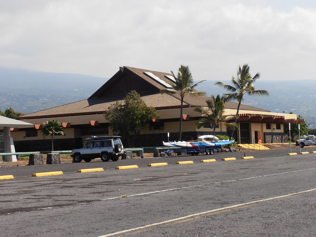 Former terminal building of the old Kona Airport January… Flickr