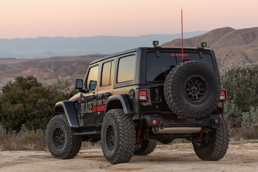 GoRhino 2018 Jeep JL Wrangler on Black Rhino Barstow 17x9.… Flickr