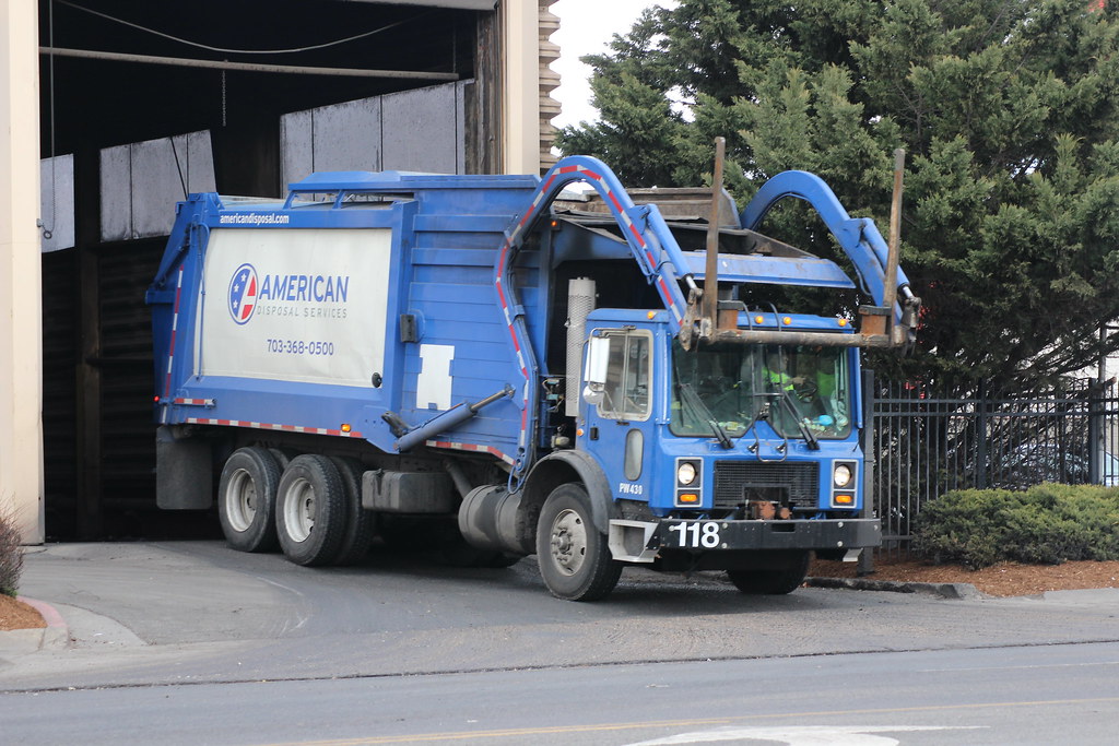 American Disposal truck 118 Torrey Flickr