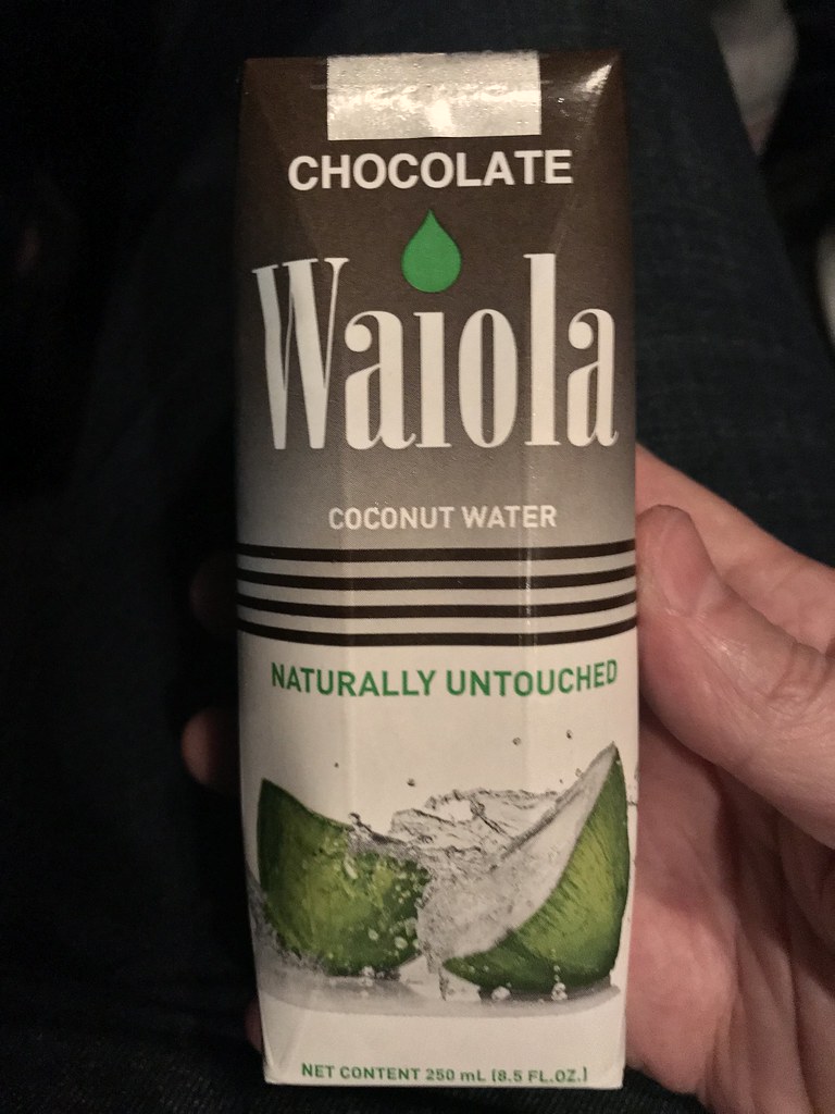 Chocolate coconut milk tastes pretty much like regular cho… Flickr