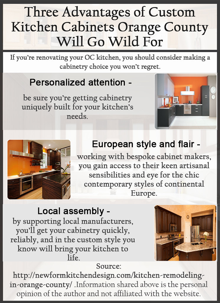 Three Advantages of Custom Kitchen Orange County … Flickr