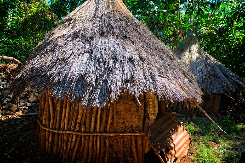Monks housing in Azwa Maryam Monastery, Lake Tana, Bahir D… Flickr