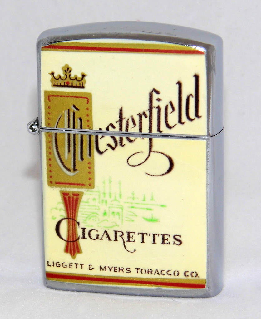 Vintage Chesterfield Cigarettes Lighter Made By Continenta… Flickr