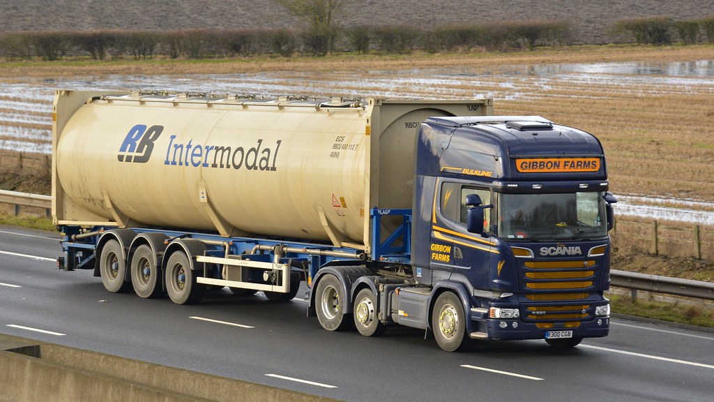 R300 CGB Gibbon Farms Scania R520 R300 CGB, M62 Sandholme,… Flickr