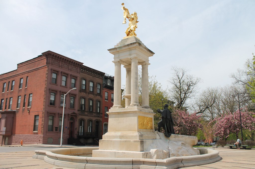 14a.EutawPlaceMedianPark.BaltimoreMD.19April2016 Bolton Hi… Flickr