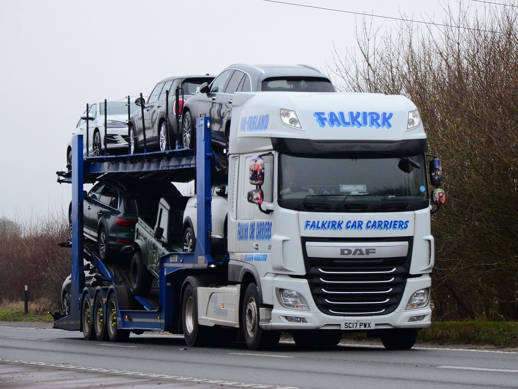 Falkirk Car Carriers SC17 PWX A47 Easton LONE RANGER ___Andy Flickr