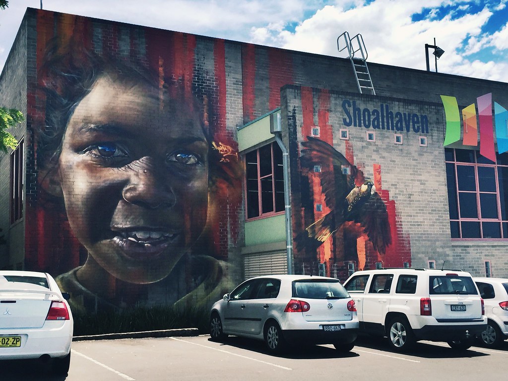 An amazing mural in Shoalhaven, NSW Australia Donny Berry Flickr