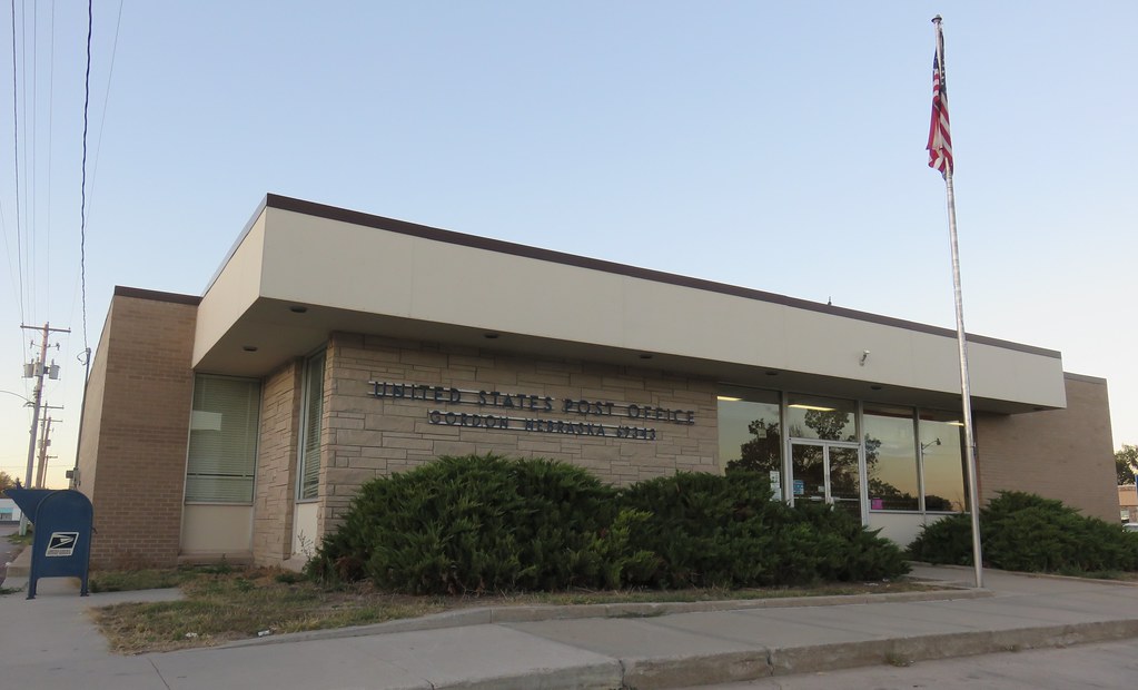 Post Office 69343 (Gordon, Nebraska) Gordon, Nebraska is l… Flickr