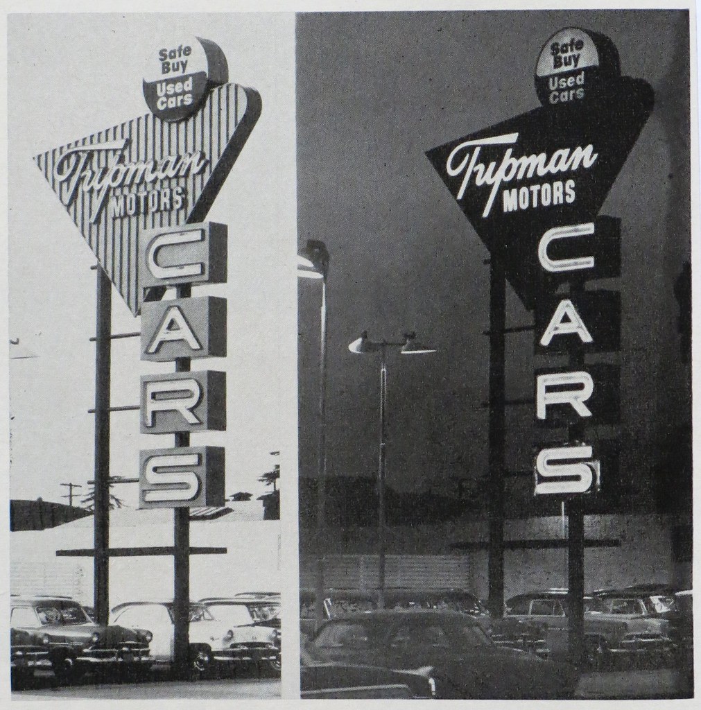 Tupman Motors Used Car Dealership Sign by Heath & Co. Los … Flickr