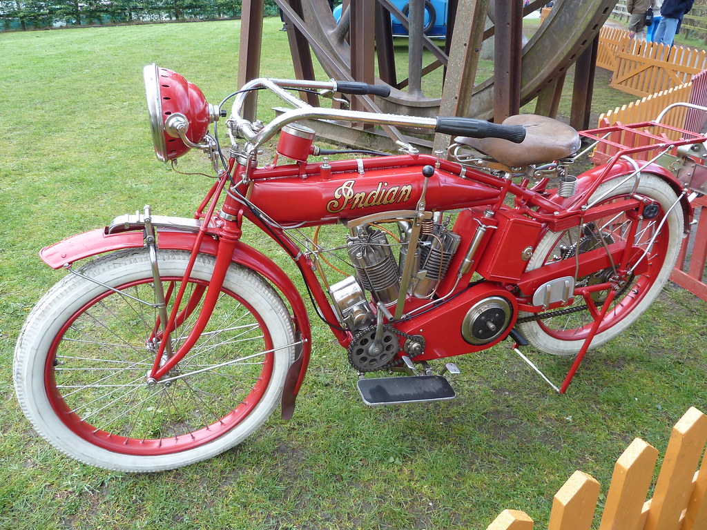 1912 Indian Motorcycle A beautiful example of an American … Flickr