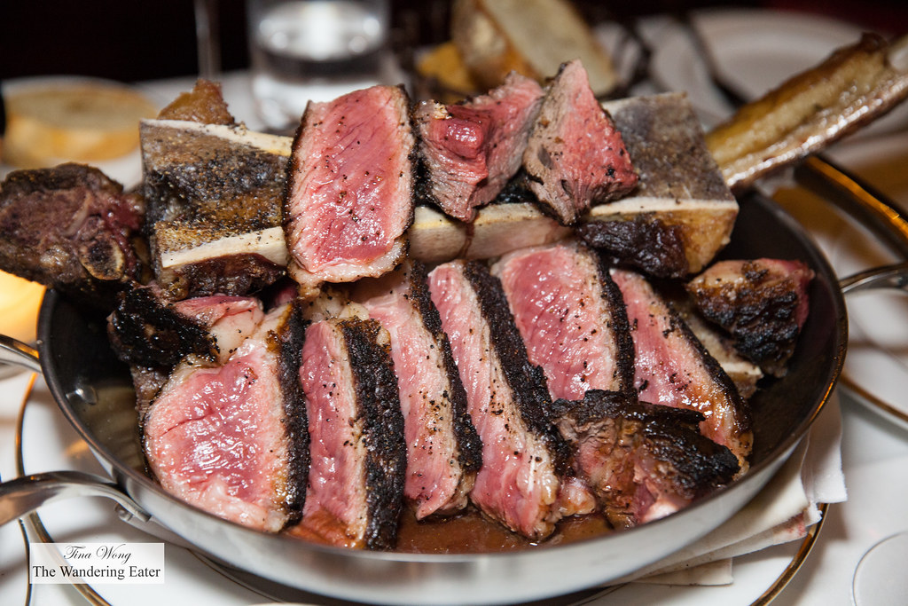 Côte de Boeuf por deux (40 oz. Tomahawk rib eye, roasted b… Flickr