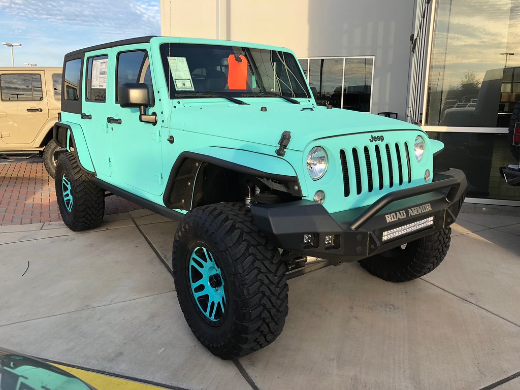 Turquoise Jeep Smalltowntx87 Flickr