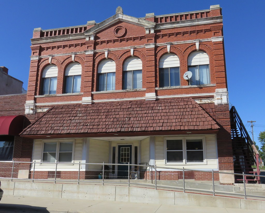 Storefront Building (Panora, Iowa) Panora is located in ea… Flickr