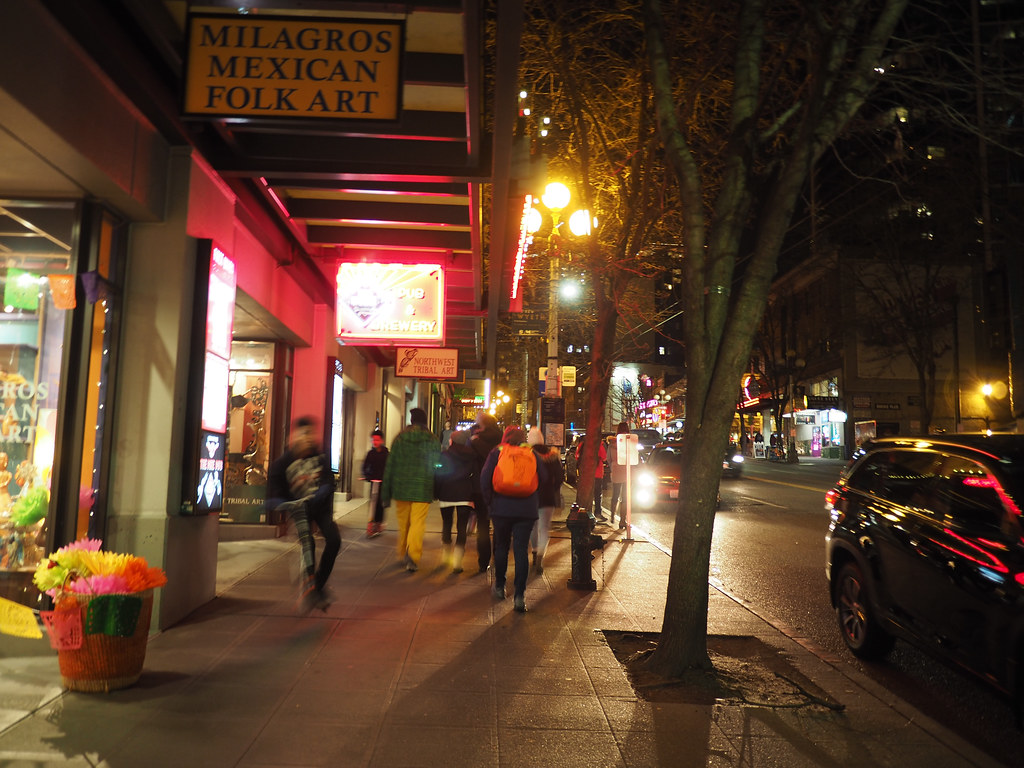 Seattle in December On the streets David French Flickr