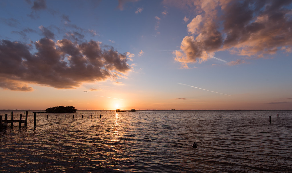 Sunset at Pineland Pineland Marina, Southwest Florida at s… Flickr