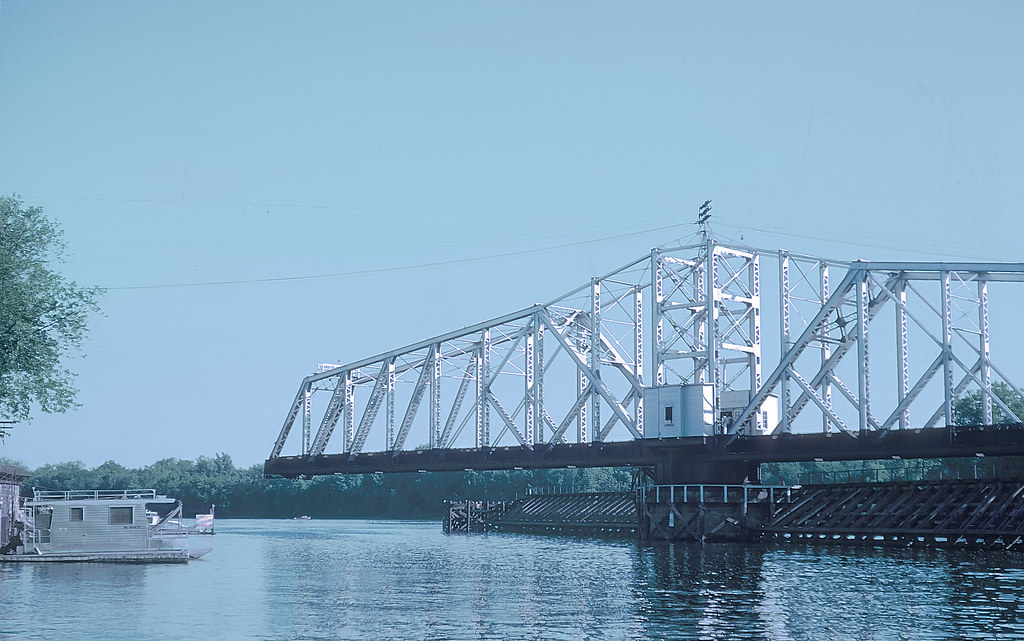 CB&Q Prescott, WI Depot, St. Croix River Bridge, and Tr… Flickr