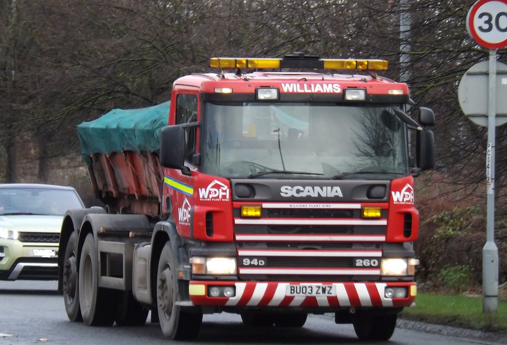 Williams plant hire BU03 ZWZ at Welshpool Regards to drive… Flickr