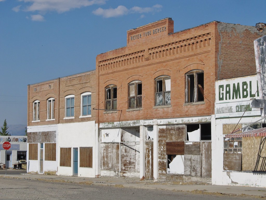Shoshoni, Wyoming Downtown Shoshoni Jasperdo Flickr