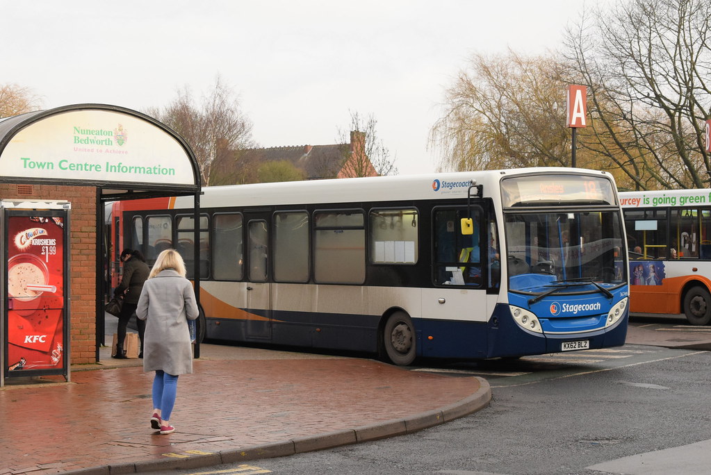 SM 36749 Nuneaton bus station Stagecoach Midlands Alexan… Flickr