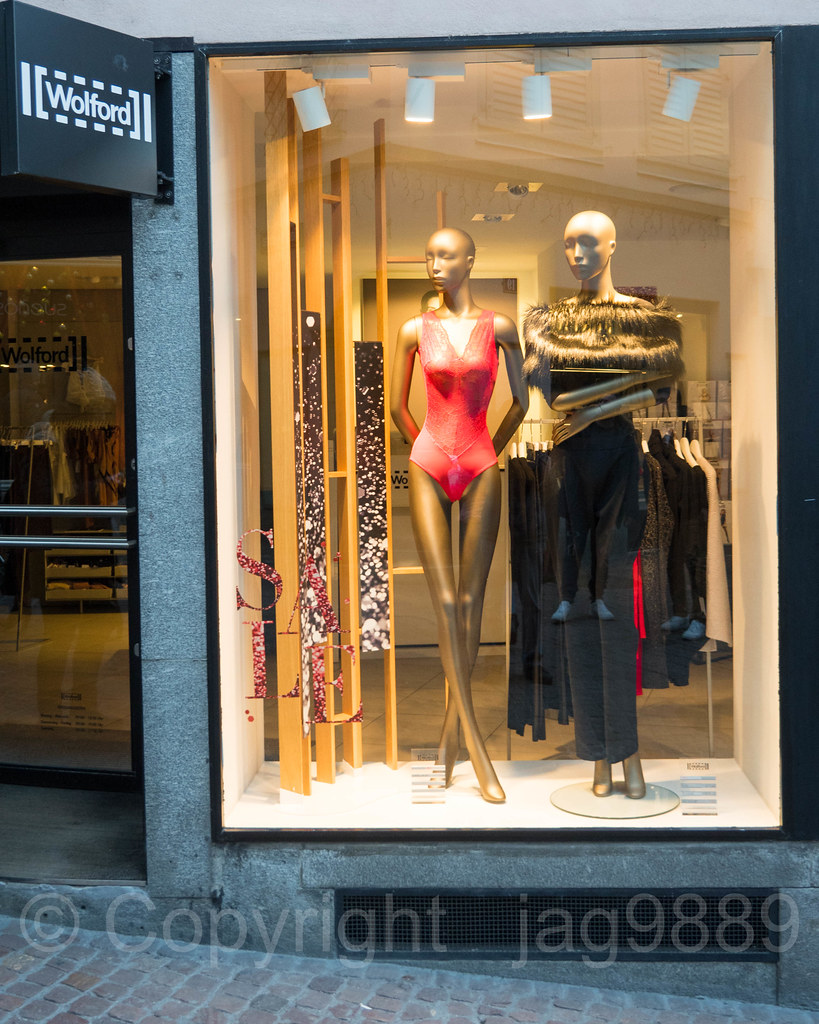 Wolford Boutique Window Display, Strehlgasse 14, Zurich, S… Flickr