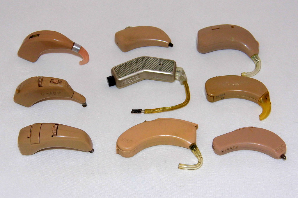 Vintage Transistor BehindTheEar (BTE) Hearing Aids, From… Flickr