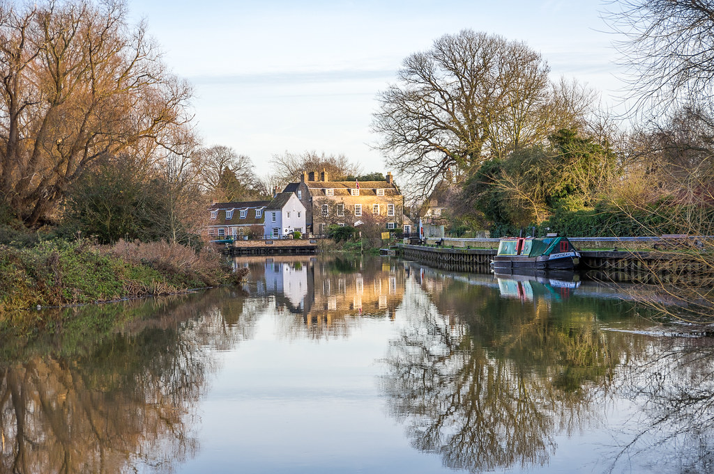 Hemingford Grey Reflections, Hemingford Grey, Cambridgeshi… Flickr