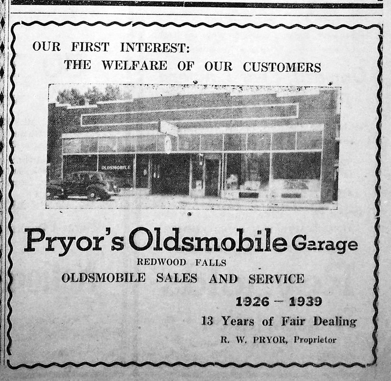 Redwood Falls Businesses Pryor's Oldsmobile Flickr