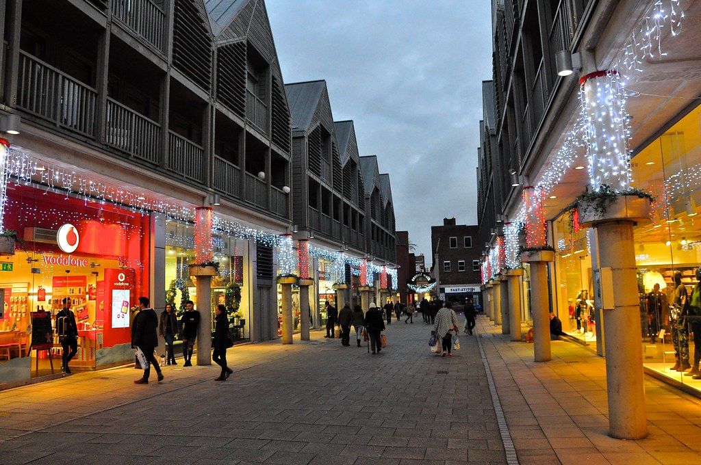 Christmas Lights At The Arc Bury St Edmunds Christmas Ligh… Flickr