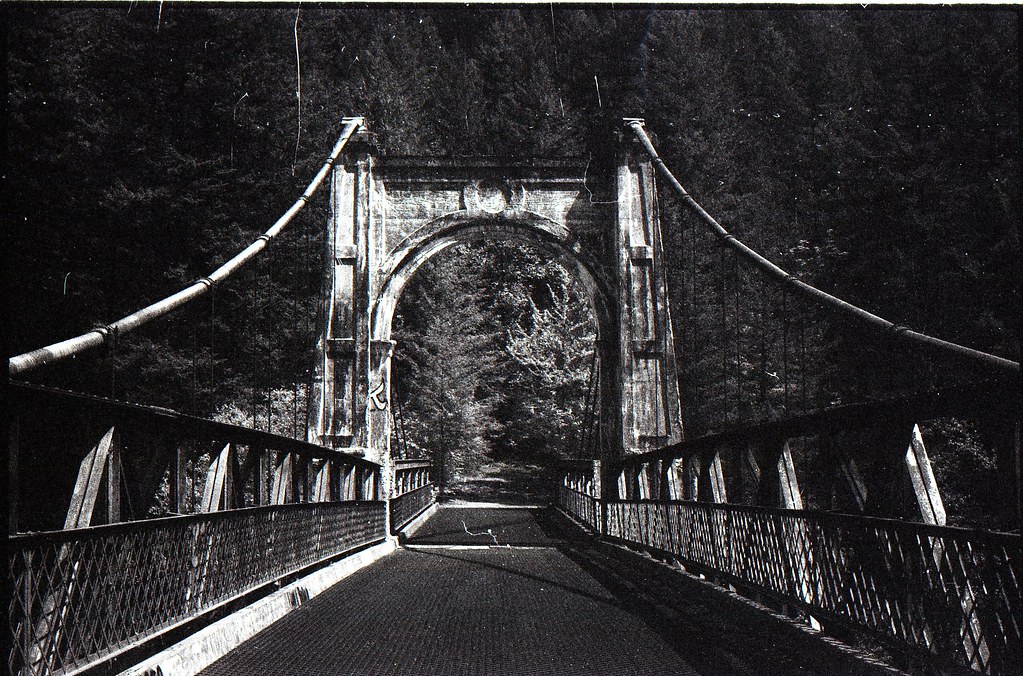 Old Cariboo highway Camera Mamiya MSX 500 Film Agfa Infr… Flickr