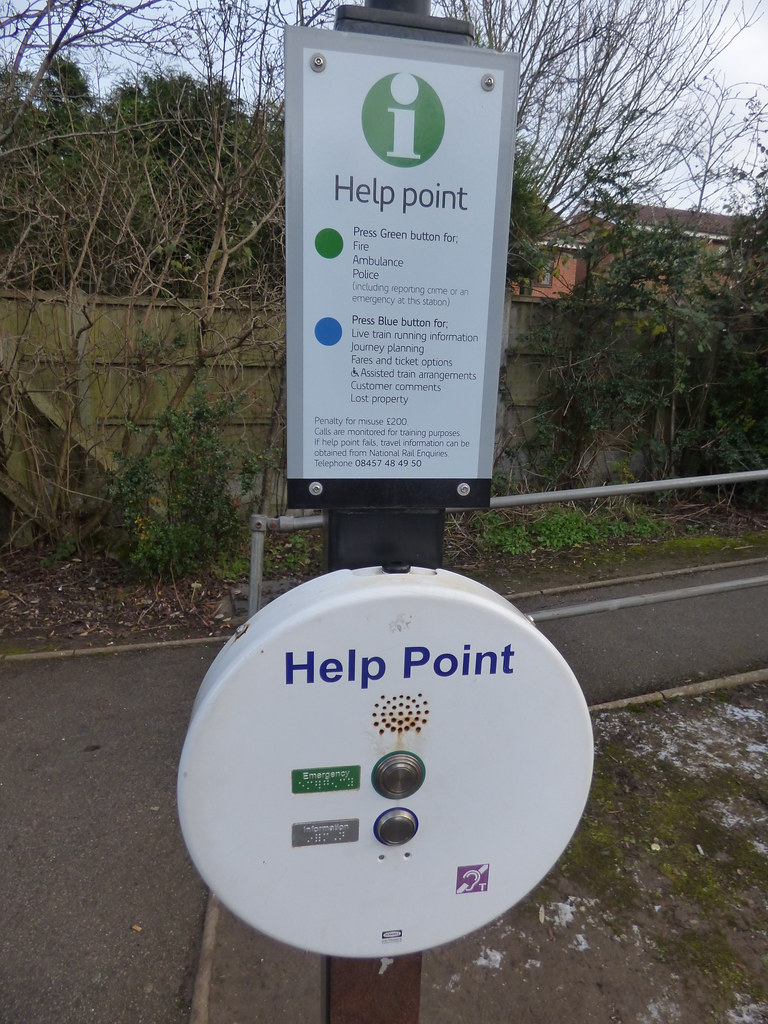 Bedworth Station Help Point a photo on Flickriver