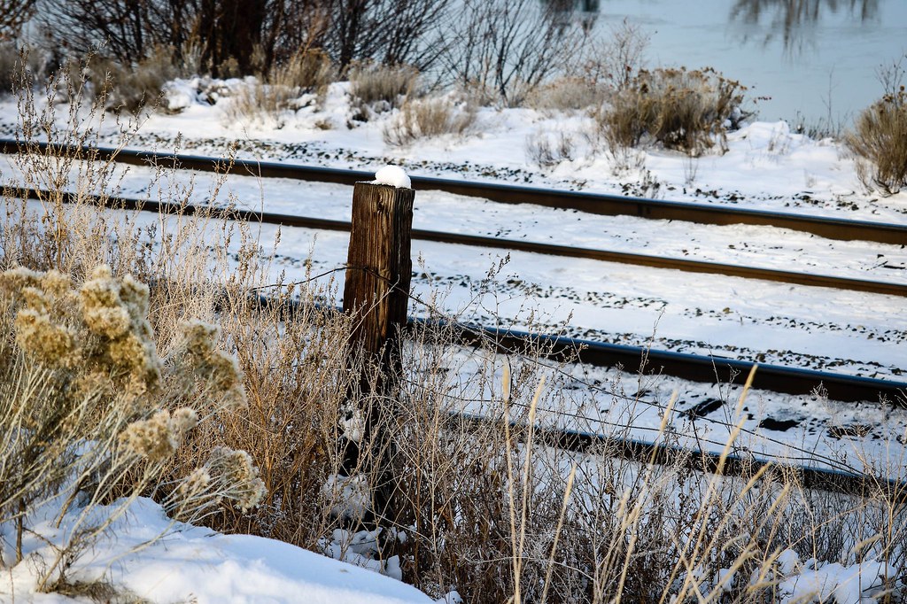 The Fence Post Along the Thompson River Kamloops, B.C. The… Flickr
