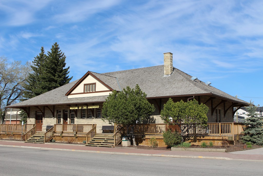 Canadian Pacific Railway Station (High River, Alberta) Flickr