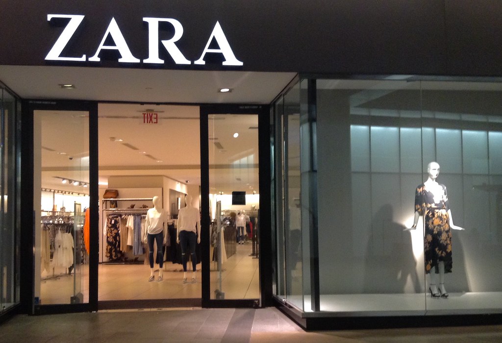 Zara Zara Clothing Store, Los Angeles California, 6/2015