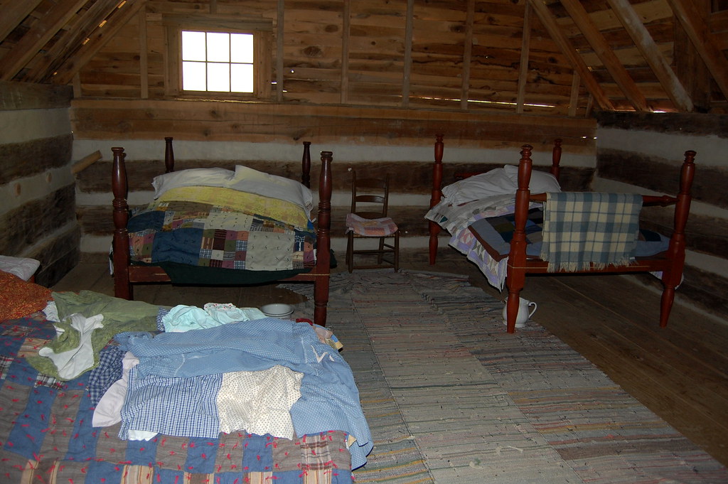 The Home Place Corn husk stuffed beds in the "Home Place" … Flickr