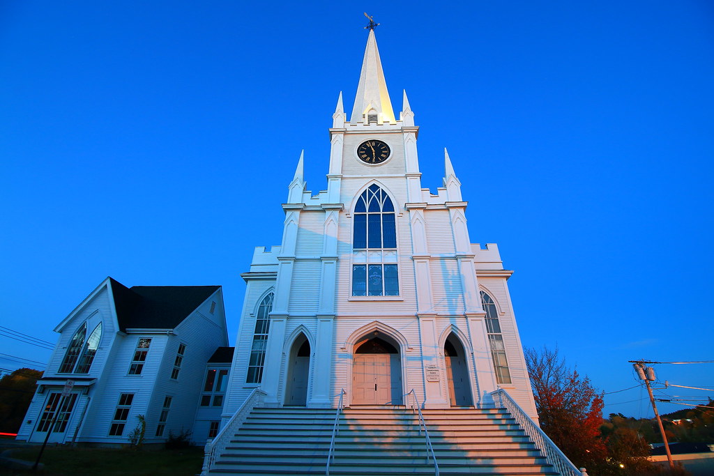 Centre Street Congregational Church, Machias, ME Centre St… Flickr