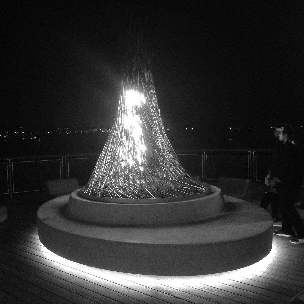 Fire Pit on the Pier DC Wharf Washington, DC Colton Brown Flickr