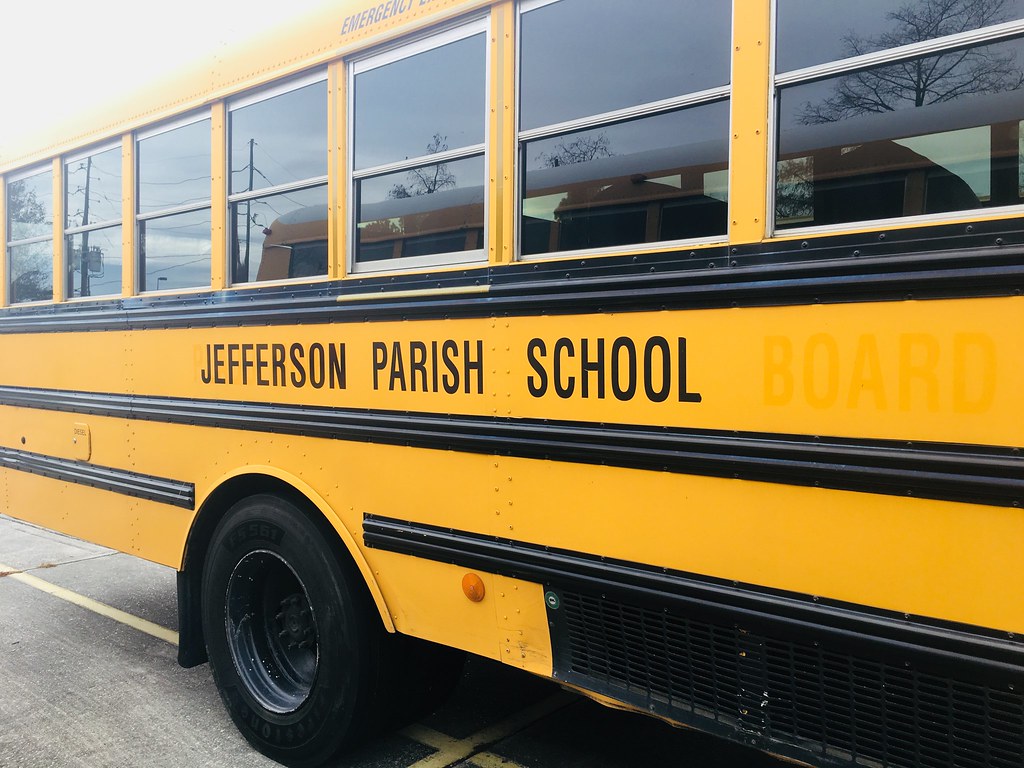 Jefferson Parish Public Schools (Bus 70A) Bus Is Owned and… Flickr