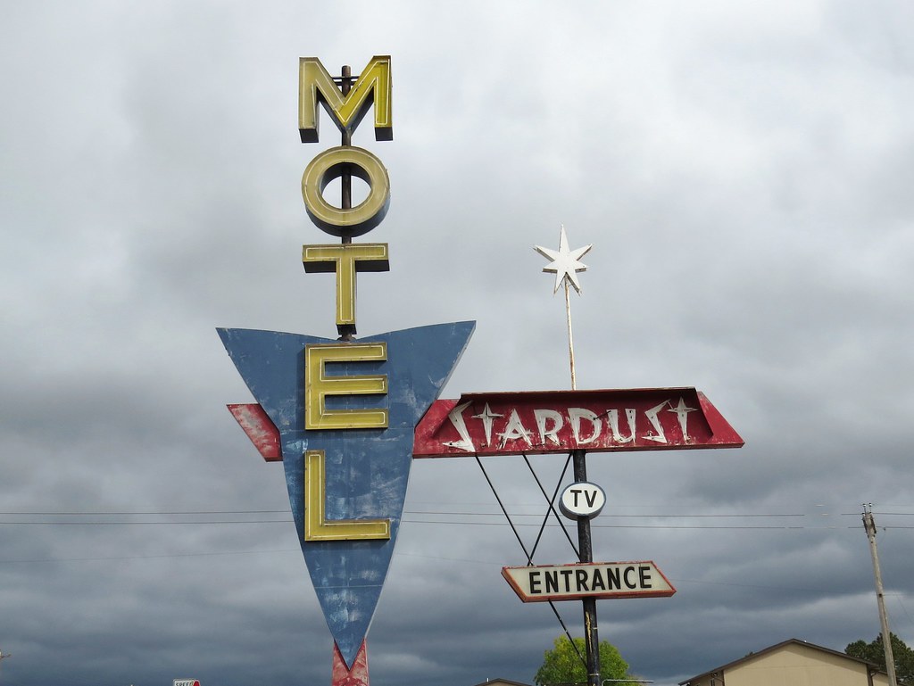 Stardust Motel Sign Newcastle, Wyoming Larry Myhre Flickr