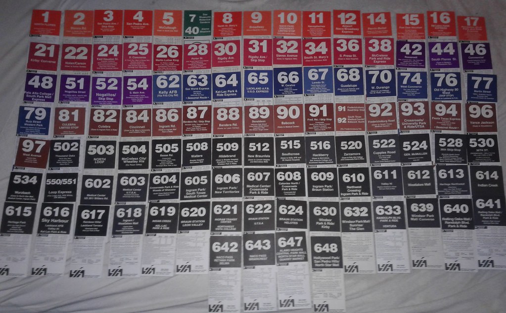Via Bus Routes Map Old Via Bus Schedules And System Maps | Old Maps And Schedul… | Flickr
