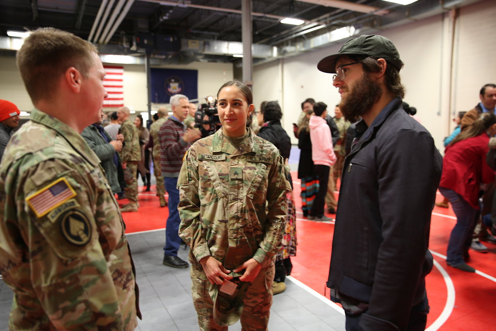 Departure Ceremony for the 142nd Military Intelligence Battalion 1228