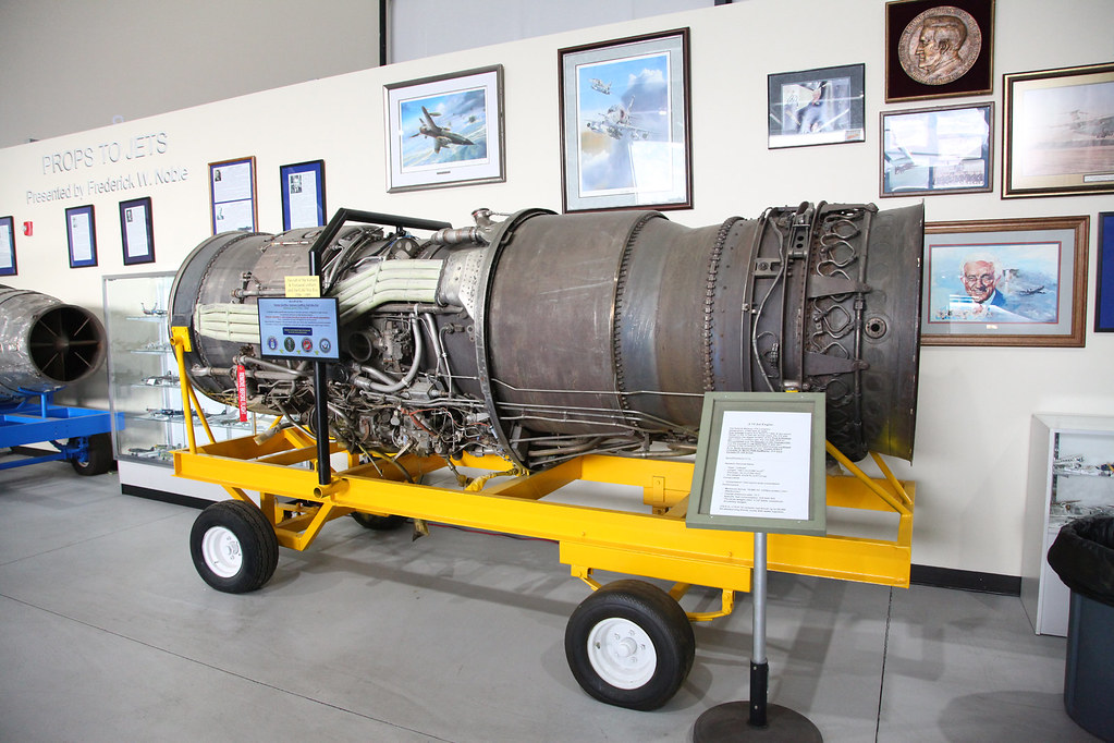 Pratt & Whitney J75 Versions of this engine saw duty in t… Flickr