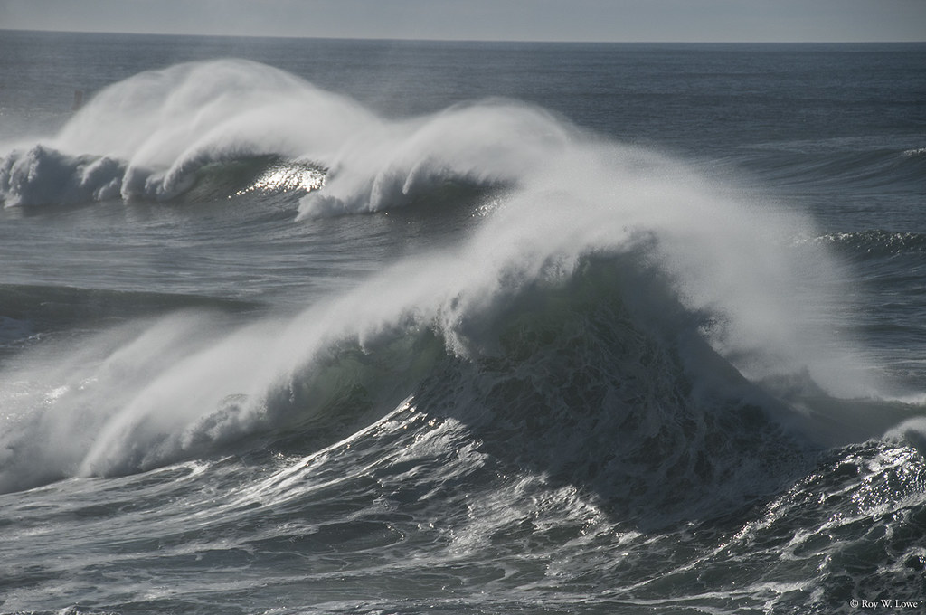 Depoe Bay King Tide Surf 1.3.18 Flickr