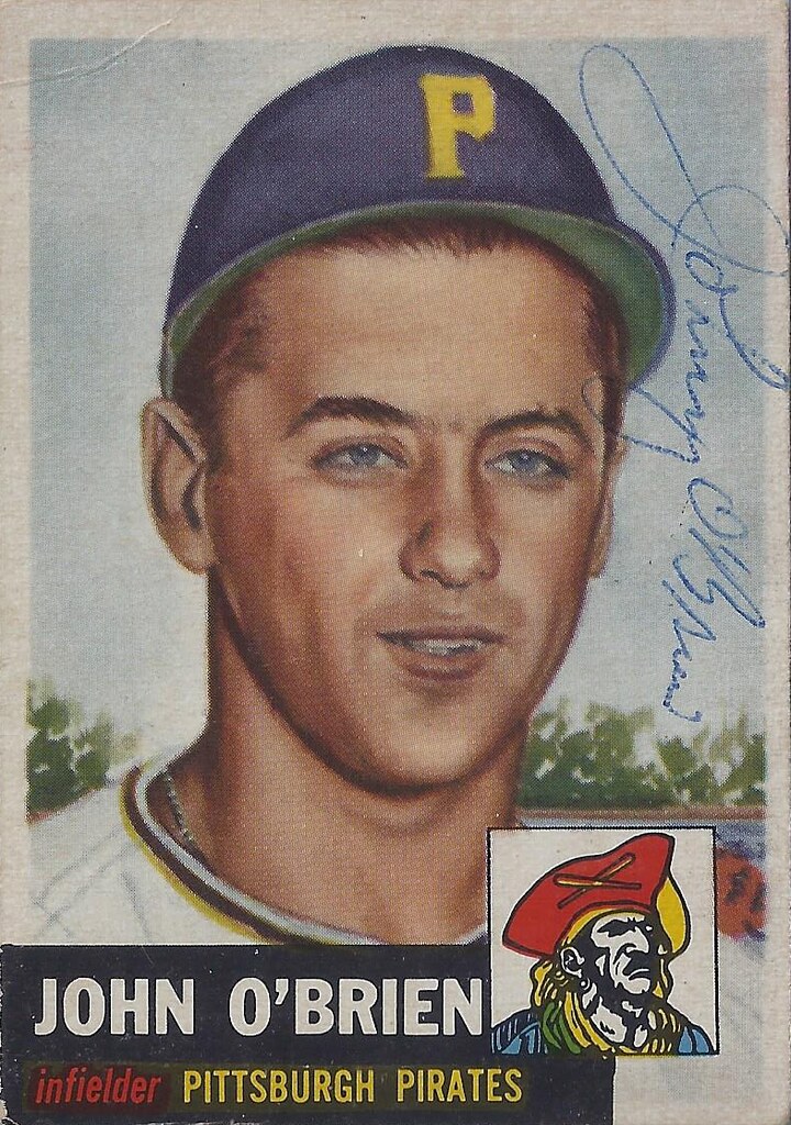 1953 Topps Johnny O'Brien 223 (High Number) (Infielder … Flickr