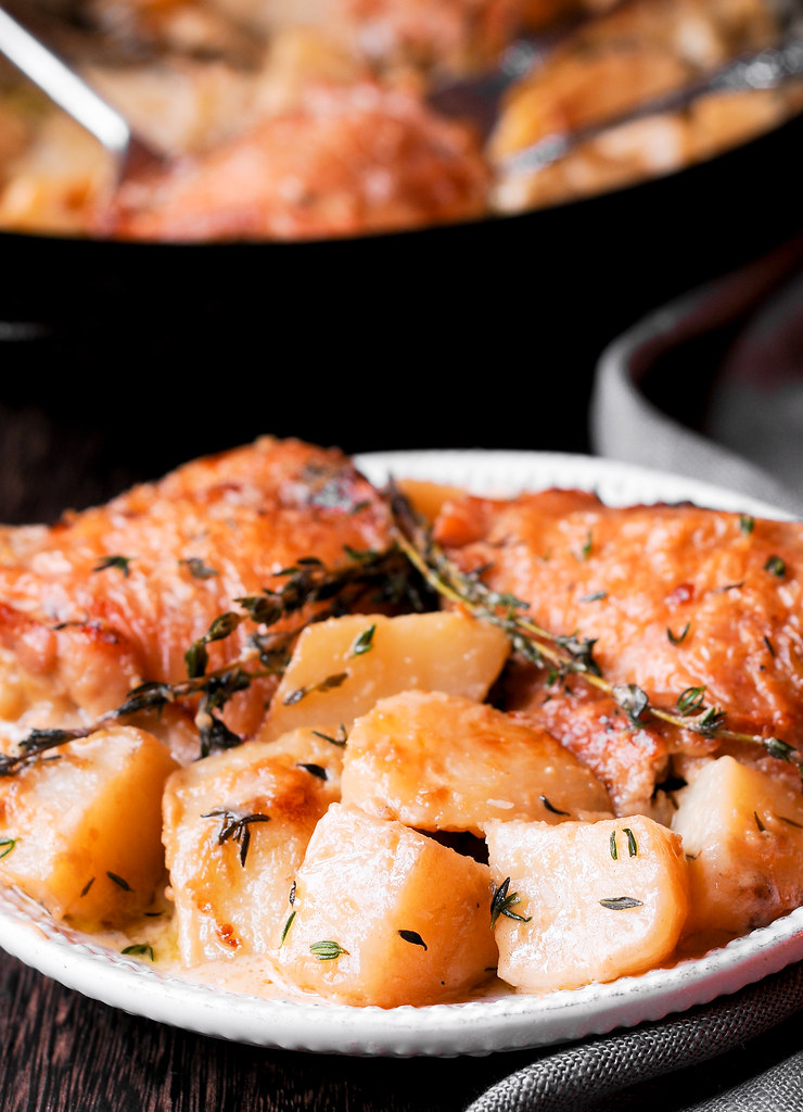 herb roasted chicken potatoes21 Olga Flickr